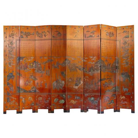 Chinese_Export_Eight_Panel_Screen